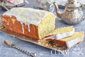 Recette Cake moelleux au citron et graines de pavot