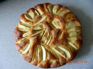 Recette Gâteau pommes et mascarpone