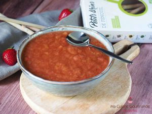 Recette Compote Rhubarbe Fraise Fenouil