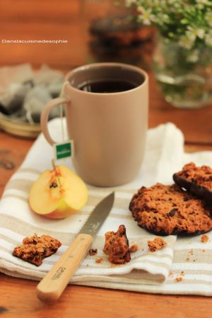 Recette {vegan & sans gluten} Cookies coco-choco-amandes