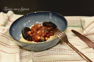 Recette Tajine de poulet aux figues