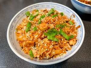 Recette Version coréenne – Riz frit au kimchi