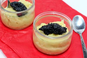 Recette Purée de pois chiche au caviar végétal {vegan}