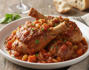 Recette Osso bucco de dinde : un plat mijoté tendre et savoureux