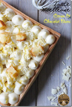 Recette Tarte Moelleuse Citron & Chocolat Blanc