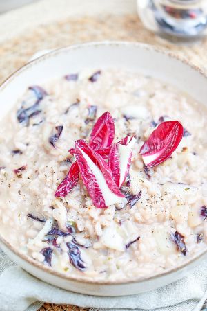 Recette Risotto au radicchio et gorgonzola