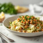 Recette Savoy Cabbage Chickpea Salad
