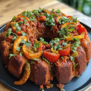 Recette Cake Chorizo & Poivrons