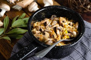 Recette Risotto épeautre champignons