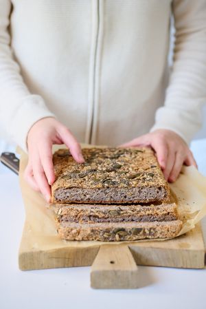 Recette Pain au sarrasin sans gluten avec 2 ingrédients