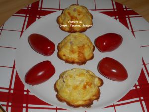 Recette Frittata au comté, tomates et jambon