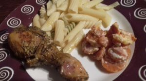 Recette Cuisses de poulet aux herbes de provence, marinade au paprika et ses carottes crémeuses