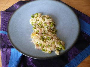 Recette Risotto comté-petits pois