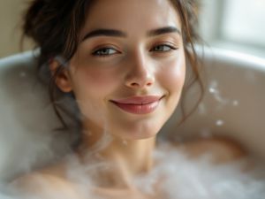 Recette Bienfaits des bains tièdes pour la peau et le moral