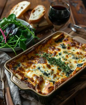 Recette Lasagnes aux épinards et chèvre : Recette facile et savoureuse