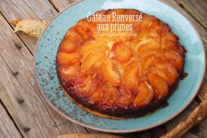 Recette Gâteau renversé aux prunes