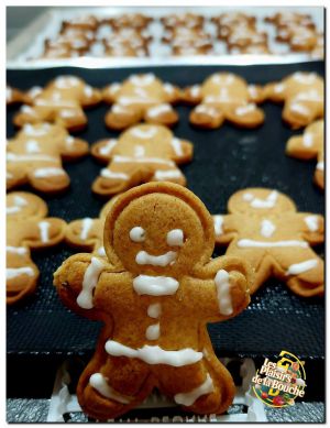 Recette Petit bonhomme en pain d'épices de Noël