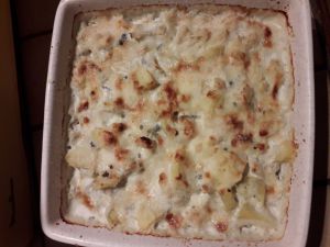 Recette Gratin de chou fleur à la crème de roquefort