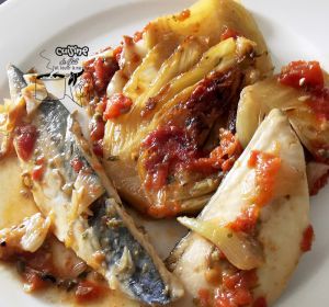 Recette Maquereaux et fenouil braisé à la tomate : Recette facile, simple mais efficace