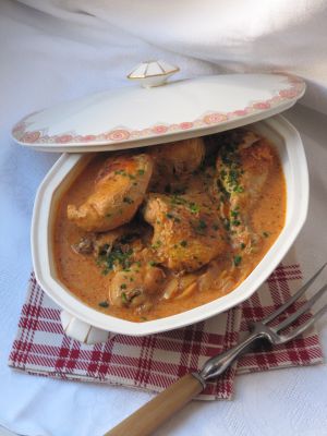 Recette Poulet à la hongroise