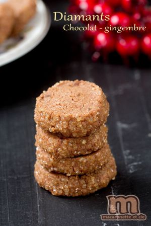 Recette Diamants chocolat - gingembre