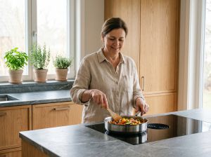 Recette Faciles à faire avec une sauteuse en inox
