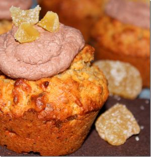Recette Muffins : muffins aux flocons d'avoine et aux noix