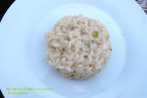 Recette Risotto à la Vodka et au Citron