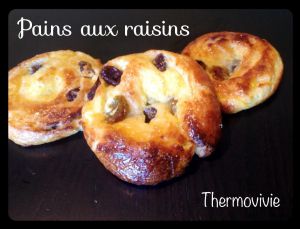 Recette Pains aux raisins