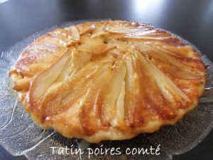 Recette Tatin poires comté