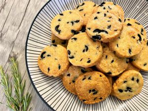 Recette Sablés aux olives et à l’emmental