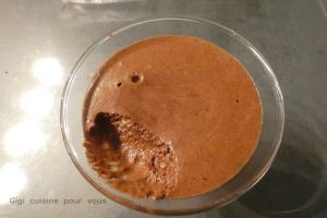 Recette Mousse café chocolat noir
