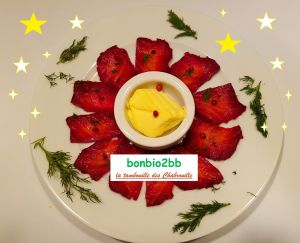 Recette Gravlax de saumon à la betterave