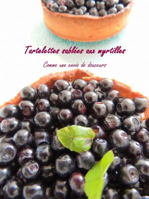 Recette Tartelettes sablées aux myrtilles