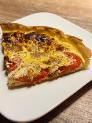 Recette Tarte au thon et à la tomate