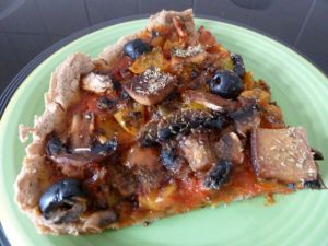 Recette Pizza sans gluten vegan