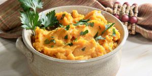 Recette Miso Butter Mashed Sweet Potatoes