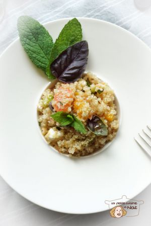 Recette Salade de quinoa aux agrumes