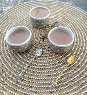 Recette Petits pots de crème à la pralinoise