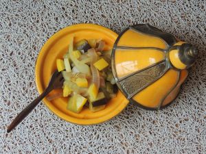 Recette Fenouil et aubergine au citron confit façon tajine