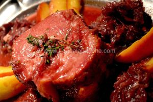 Recette Cou De Porc Fumé Au Chou Rouge Et Pommes