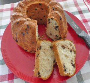 Recette Gâteau Brioché aux pépites de chocolat *