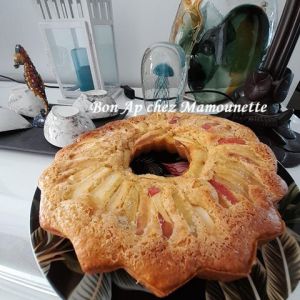 Recette Gâteau aux pommes du jardin et un hommage à notre chère disparue Flo