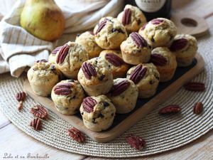 Recette Mini muffins aux flocons d’avoine & poire