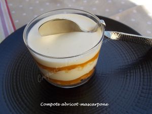 Recette Compote abricot-mascarpone