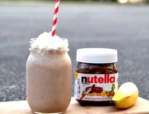Recette Milk-shake banane nutella