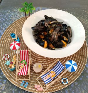Recette Moules au curry au Cookéo