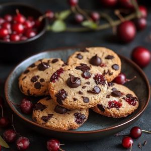 Recette Découvrez la Recette Magique de Biscuits Moelleux aux Pépites de Chocolat et Cerises Marasquin – Un Délice Irrésistible en 30 Minutes !