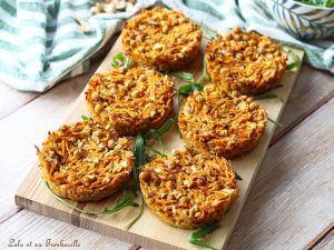 Recette Galettes aux patates douces & pois chiches