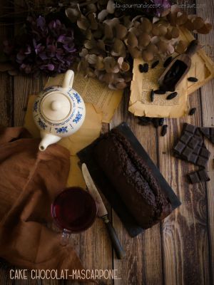 Recette Cake au chocolat et mascarpone